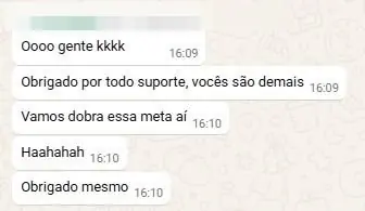 Depoimento de cliente