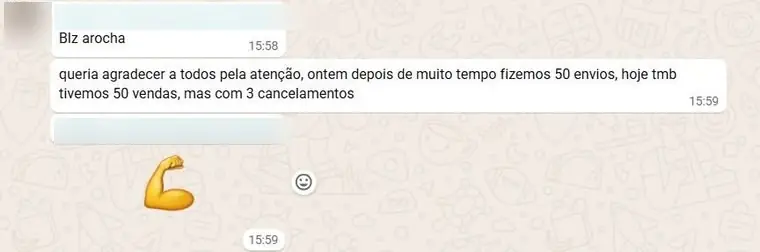Depoimento de cliente